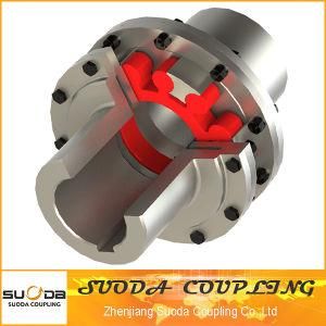 Double Flange Plum Blossom Type Elastic Coupling