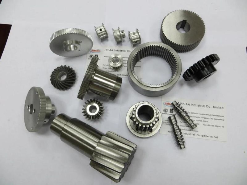 Custom Machining Steel or Brass Small Worm Gear Sets