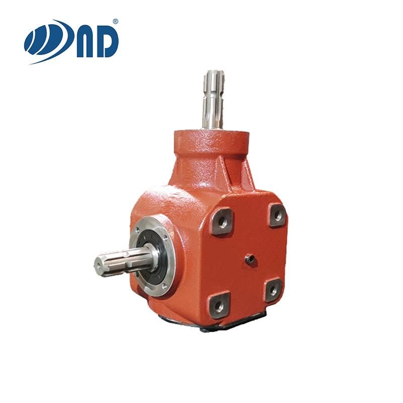 ND Machinery European Best-Selling Agricultural Reduction Gearboxes Gear Box with Competitive Price