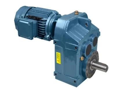 Parallel Shaft Helical Gearbox with Motor