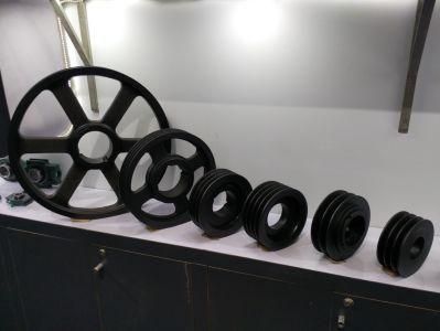 Large Inch Poly Tapered Shaft V Belt Pulley Groove Belt Conveyor Pulley for Sale OEM Material Sizes