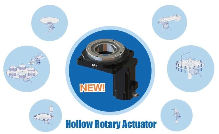 Hollow Bore Rotary Platform for Water Jet Cutting Machine