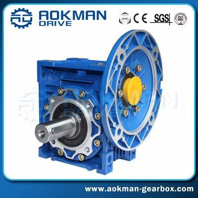 Nmrv Worm Gear Box with Flange and Electric Motor