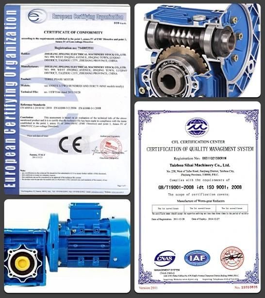 AC Motor Worm Gearbox for Substitude for Bonfiglioli