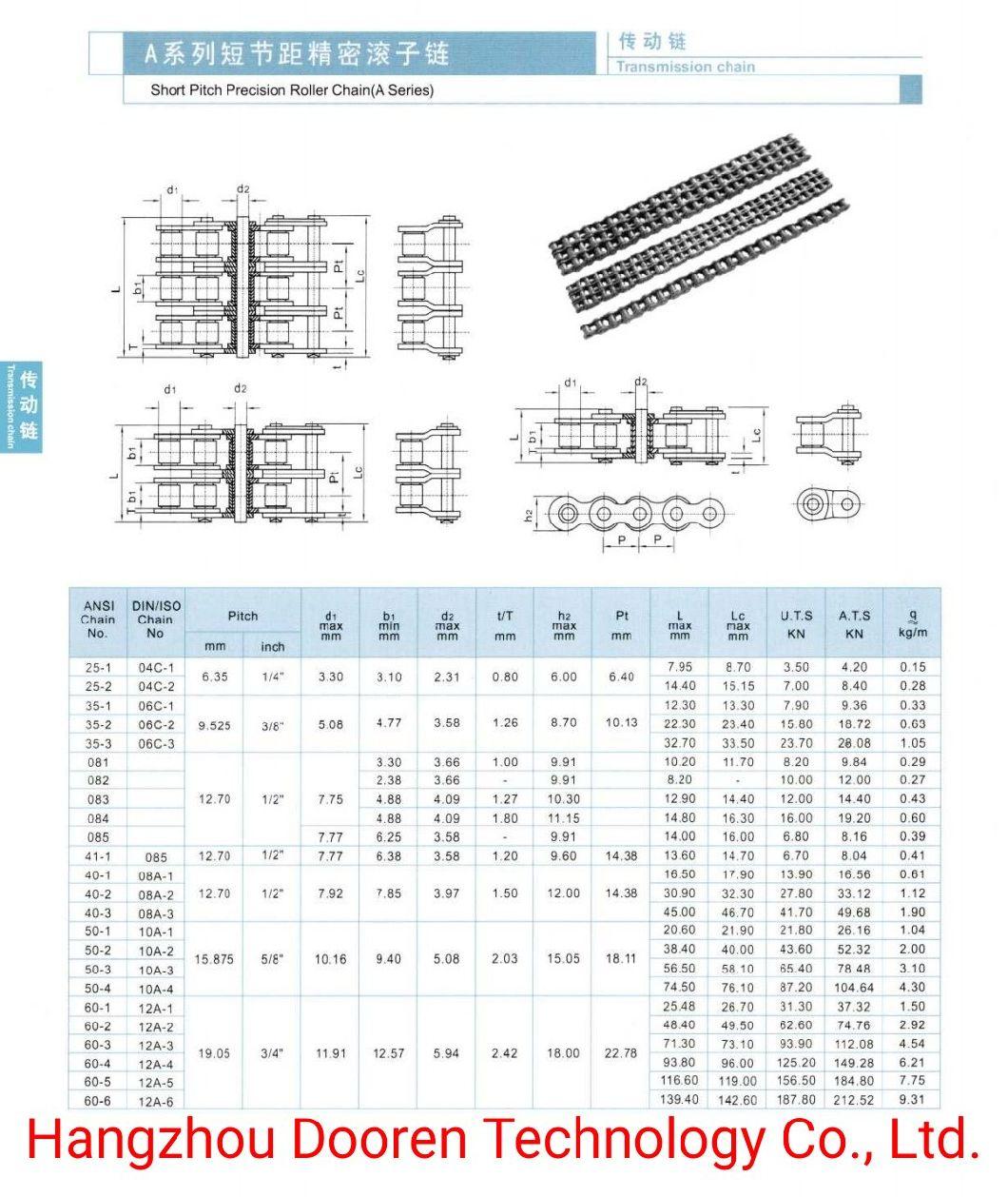 (A & B Series) Short Pitch Precision Standard Roller Chain