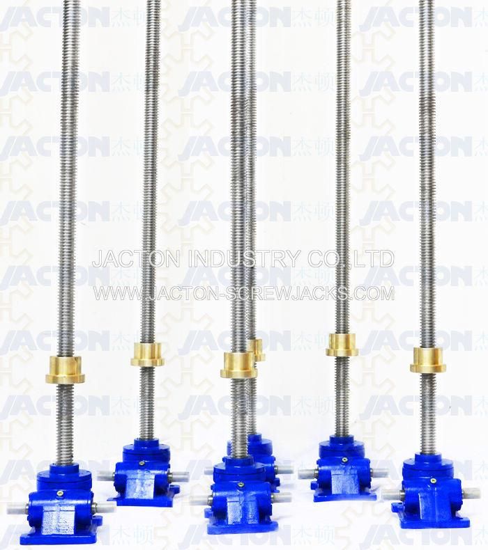 How Do I Choose Between Travelling Screw and Travelling Nut Designs? How Does a Translating Screw Jack Work? 3 Types of Machine Screw Jack Designs.