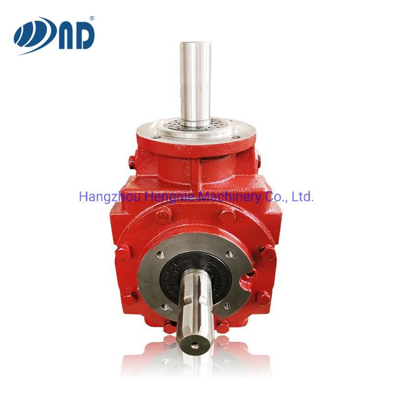 Agricultural Machinery 1000 to 540 Right Angle Gear Tractor Pto Bevel Agriculture Gearbox for Shredder Rotary Cultivator Cutting Splitting Wood Machine