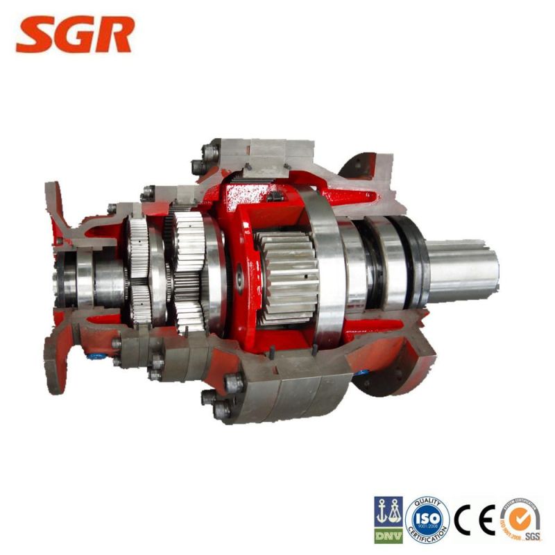 Right Angle High Output Torque Planetary Gearbox Transmission with Female Splined Shaft