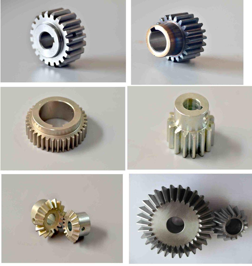 Straight Teethed Bevel Gear/ High Efficiency Gear/ Straight Bevel Gear Spur Gear