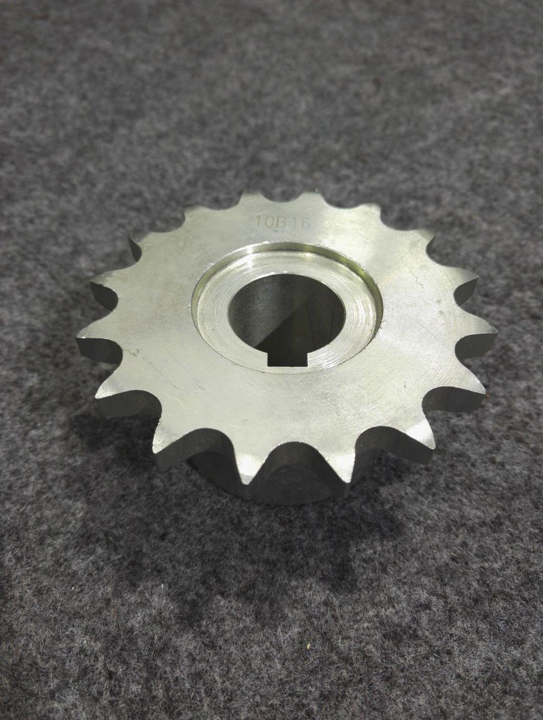 Factory Supply Finished Bore Sprocket Transmission Harden Tooth Stainless Steel Conveyor Drive Roller Chain Idler Wheel Gear Sprocket