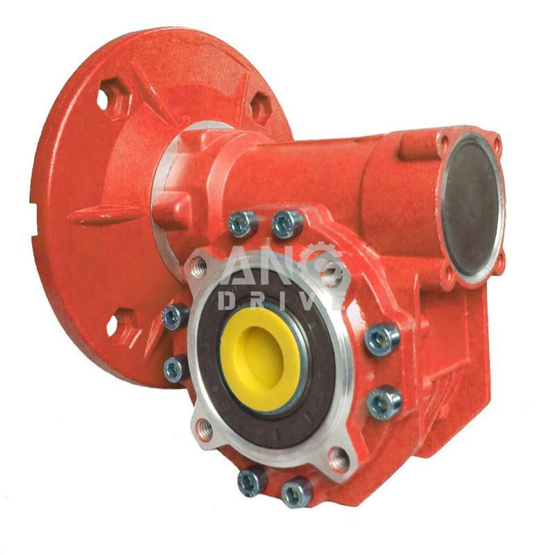 Single Stage Worm Reducer with Input Flange Aluminum Gearbox