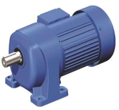 Inline Shaft G3 Helical Gear Reducer AC Geared Motor for Conveyor Transmission