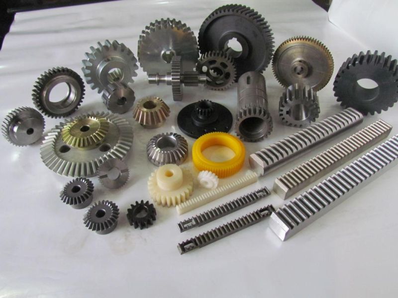 High Precision Nylon Stainless Steel Gears Customized Spur Pinion Gear and Inner Gear