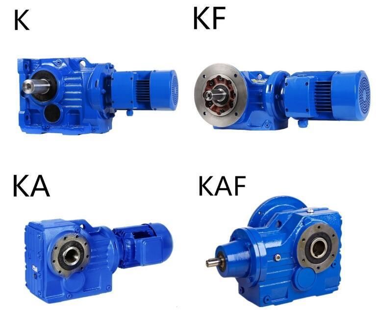 K Series Helical Bevel Speed Reduction Gearbox Motor