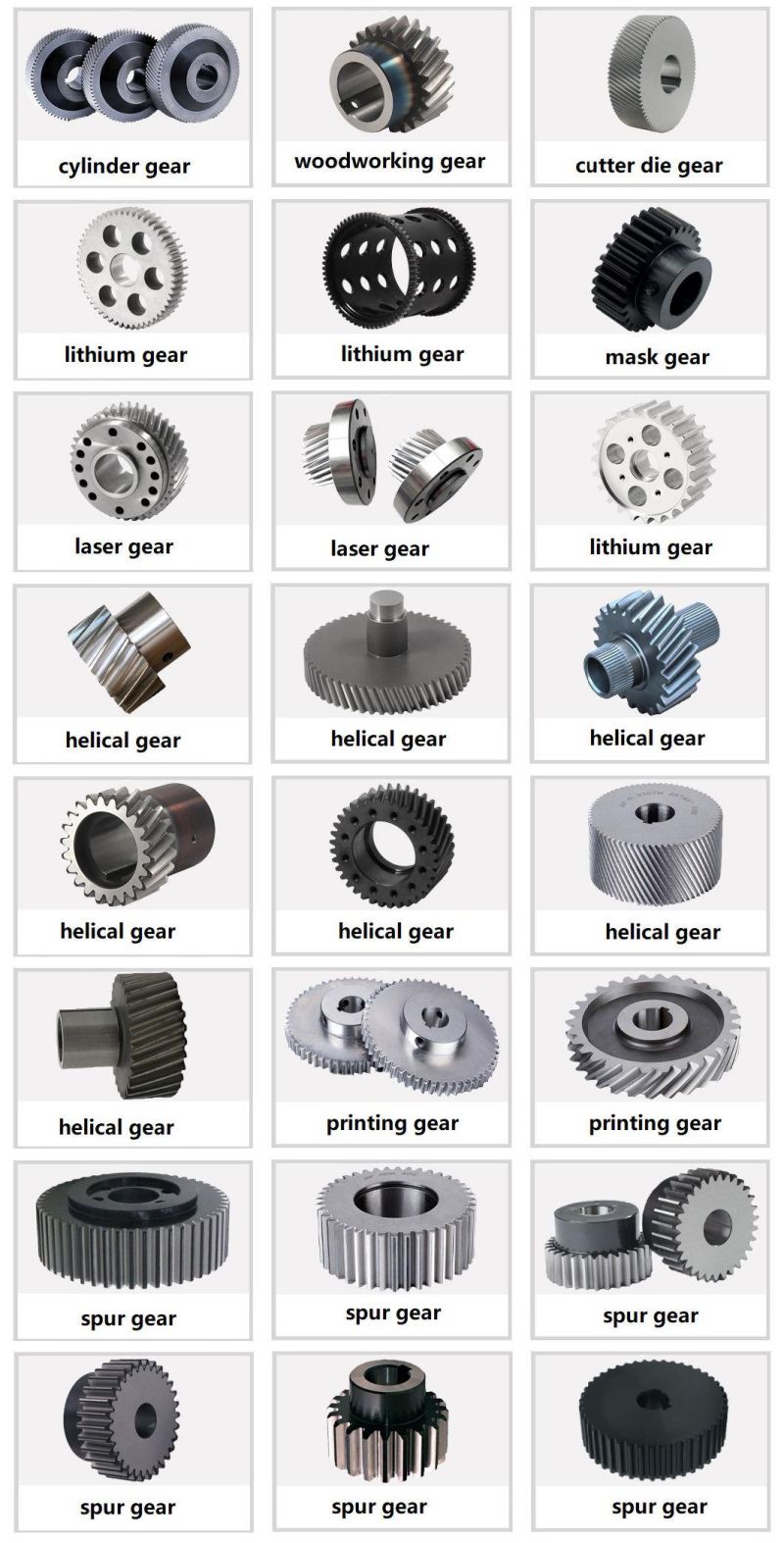 Customized Spur Gear for CNC Machining Turning Parts