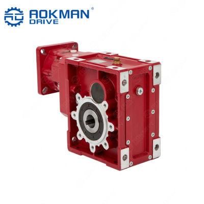 Km Series 1: 100 Ratio AC Hypoid Geared Reducer for Automated Assembly Line