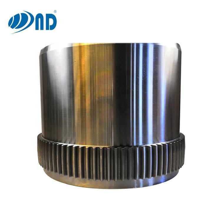 Large Power Keyless Quick Connect Gear Coupling for Metallurgy and Steel