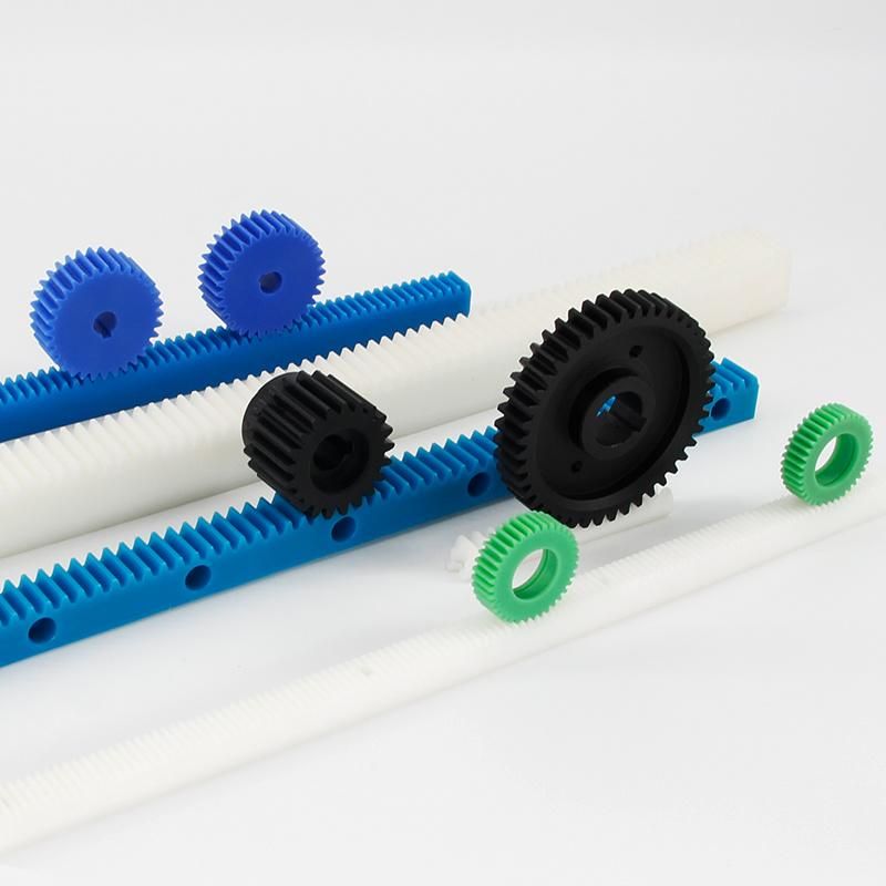 OEM Customized Straight Delrin Rack Pinion Gear Design Plastic POM CNC Gear Rack