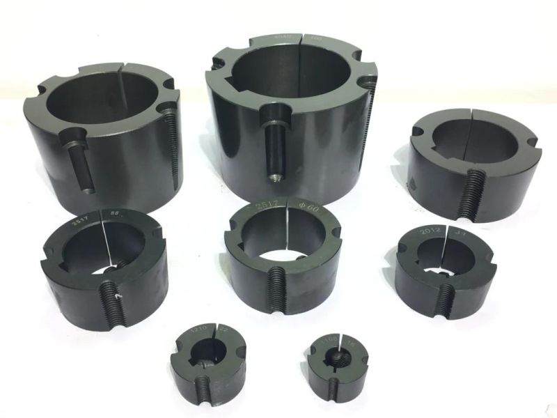 Taper Lock Bush Cast Iron Phosphated Taper Bushing Matched with SPA Spb Spc Spz V-Belt Pulley