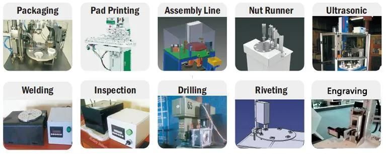 Hollow Bore Rotary Platform for Water Jet Cutting Machine