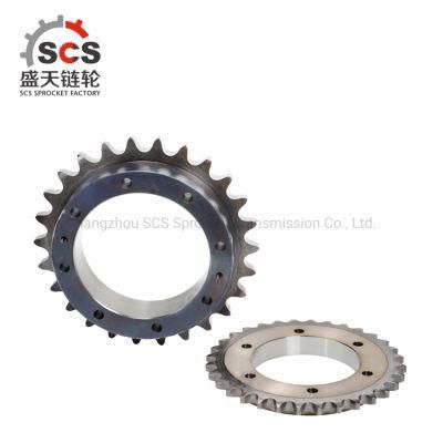 Steel Work Sprocket with Hub and Keyway