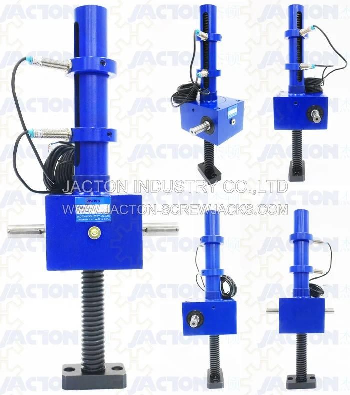 Custom Made Electric Jack Screw Lift 25kn From Canada Clients