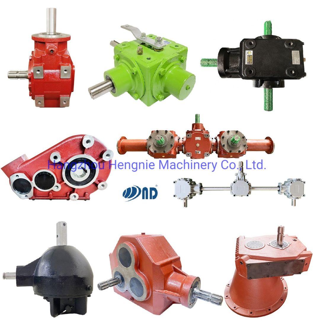 Agricultural Machinery Gearbox for Shredder Rotary Cultivator Tiller Fertilizer Distributor Manure Spreader Mulcher Post Hole Digger Harvester Machine Gear Box