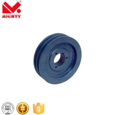 Cast Iron Gg25 V Belt Pulley Spc400 100mm with Taper Lock Bush 4545 5050 V Groove Pulley
