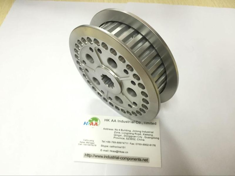 Precision Machining Small Aluminum V-Belt Pulley Aluminum Timing Pulley