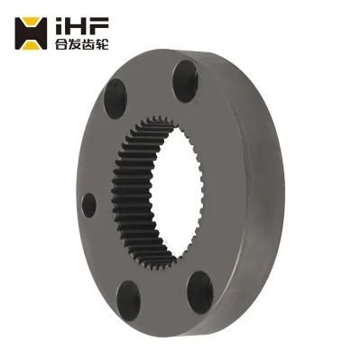 45# Steel Non-Standard Ring Gear Industrial Stainless Steel Small Module Transmission Ring Gear for Woodworking Industry