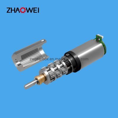 Low Speed 10mm Small Metal Gearbox with 546: 1 Gear Ratio