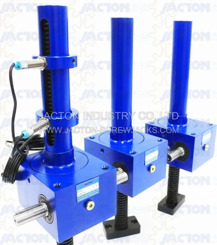 Custom Made Electric Jack Screw Lift 25kn From Canada Clients