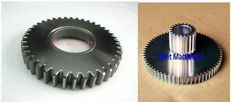 M1 Gear with Spline Hole, Salt Bath Nitriding, HRC42-60