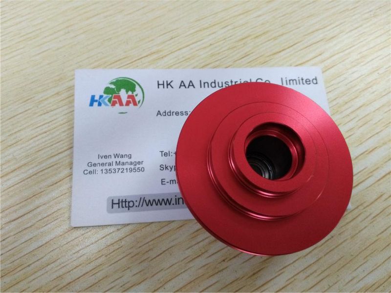 High Performance Short Water Pump Single Belt Groove Pulley, Aluminum Water Pump Pulley