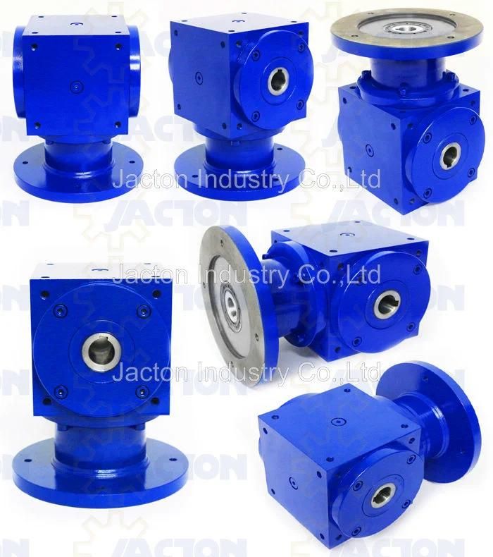 Miter Bevel Gearbox Is Also Known as Spiral Bevel Gear Drives, Right Angle Gear Speed Reducer Gearbox, 90 Degree Bevel Gears, 1: 1 Right-Angle Gear Drive Boxes