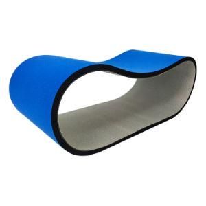 Soft Surface High Density Blue Sponge Conveyor Belt for Sticker Machine