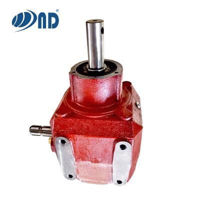 Agricultural L Series Right Angle Transmission Pto Spiral Bevel Steering Small Reducer Gearbox for Farm Machine