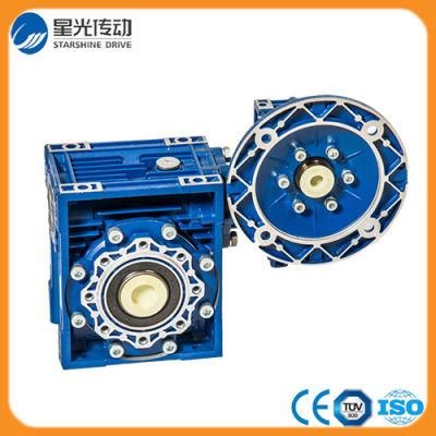 Aluminum Nmrv030 Worm Gearbox in Die Cast Aluminum Housing