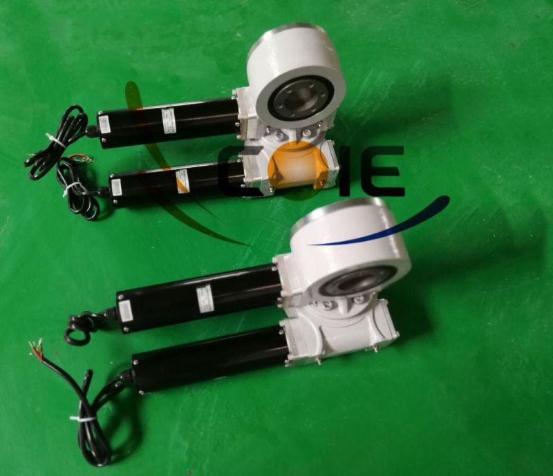 Dual Axis Slewing Drive Worm Gear Motor Drive