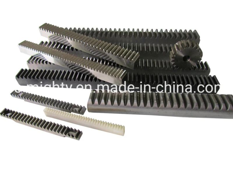 Chinese Brand Mighty High Precision Spur or Helical Rack and Pinion Gear M0.5 M1 M1.5 M2 M2.5 M3 M4 M5 M6 M8 with Cost-Effective Price