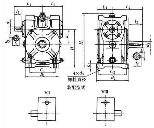 Tp Plane Enveloping Ring Surface Worm Reducer