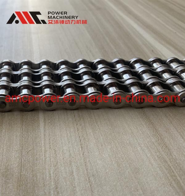 10b-3 10bss-3 Triplex Row Stainless Steel Short Pitch Roller Chain