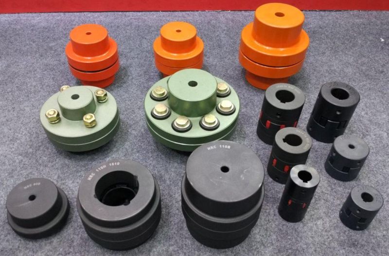 L075 3/4′′bore Powder Metallurgy Jaw Coupler and L090 5/8′′ Bore 5/32 Keyway Cast Iron Flexible Jaw Coupling