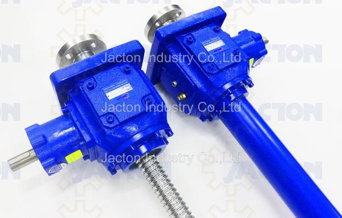 Acme Screw Jack Actuator for Lifting, Worm Gear Screws Jacks Provide Long Duty Life, Compact Screw Lift, Lifting Actuator Jack, Screw Operated Mechanical Lift