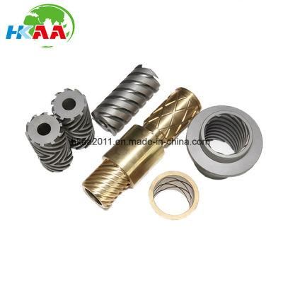 Customized Brass/Steel/Stainless Steel Transmission Internal Helical Gear &amp; Screw