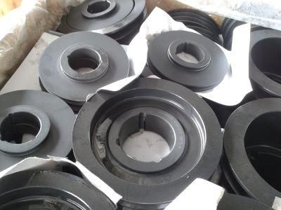 V Belt Pulley Cast Iron Spz Belt Pulley Customized Taper Bush Vee Pulley