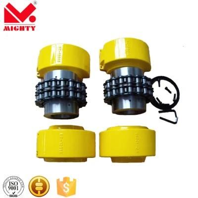 Kc Series Steel Casting Industrial Double Strand Flexible Shaft Sprocket Roller Chain Coupling