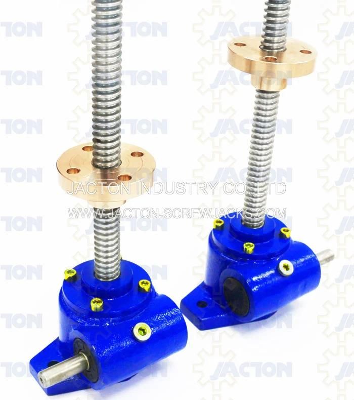 Custom Us 1 Ton Machine Screw Jack 3/4" 20mm Dia. Lifting Screw Type Actuator 800mm Stroke