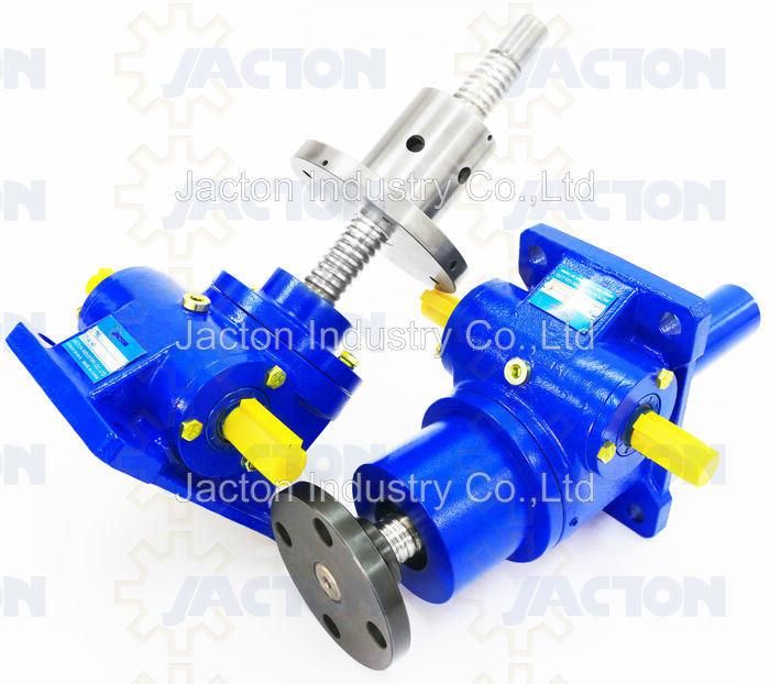 Acme Screw Jack Actuator for Lifting, Worm Gear Screws Jacks Provide Long Duty Life, Compact Screw Lift, Lifting Actuator Jack, Screw Operated Mechanical Lift