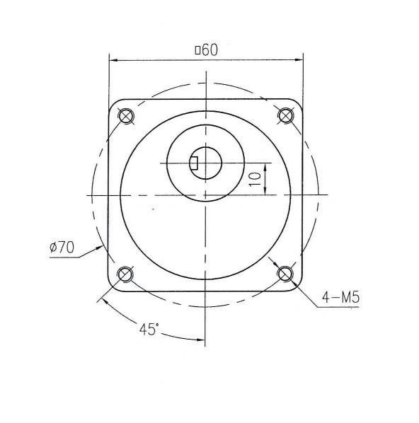 DC Gear Motor of 12V 30W Animal Ride Gear Motor Motor